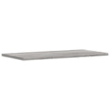 Wall Shelves 4 pcs Grey Sonoma 60x20x1.5 cm Engineered Wood