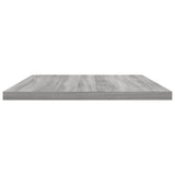 Wall Shelves 4 pcs Grey Sonoma 60x30x1.5 cm Engineered Wood