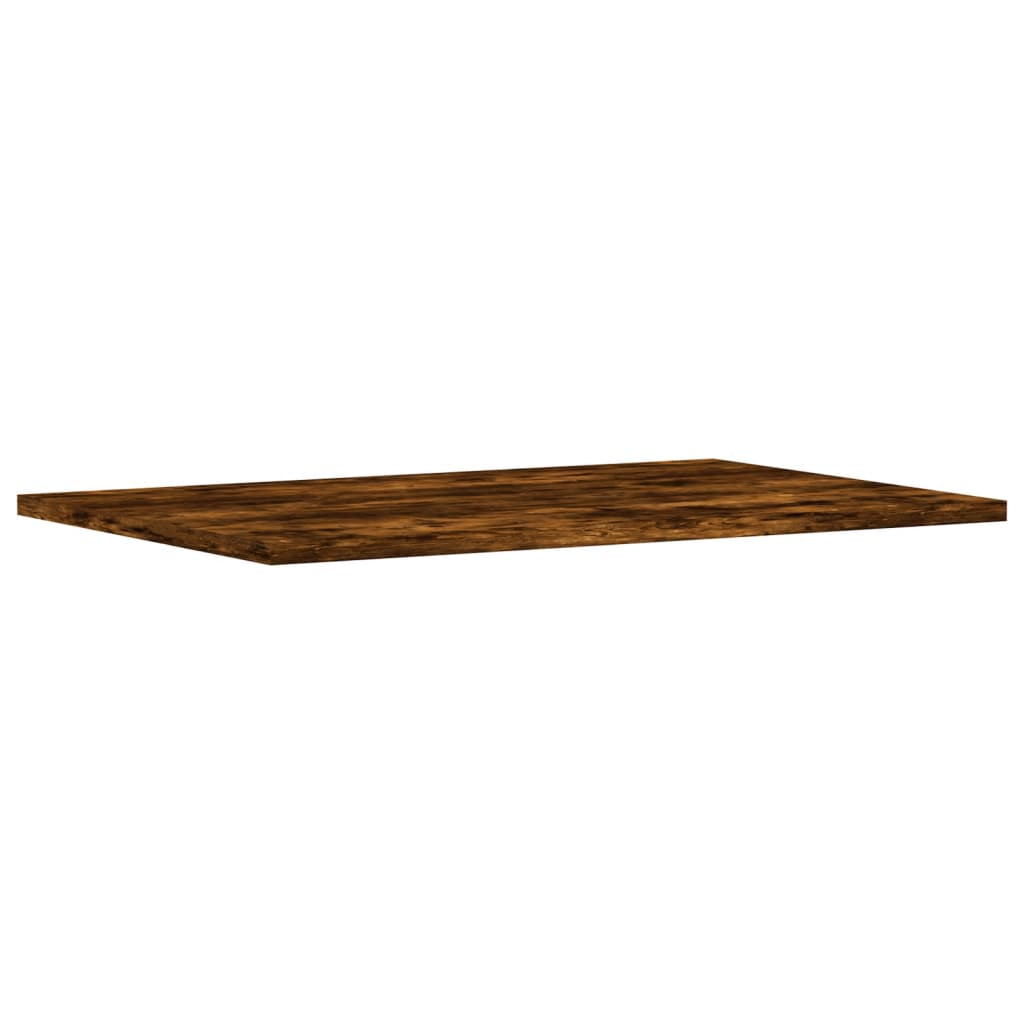 Wall Shelves 4 pcs Smoked Oak 60x40x1.5 cm Engineered Wood