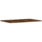 Wall Shelves 4 pcs Smoked Oak 80x50x1.5 cm Engineered Wood