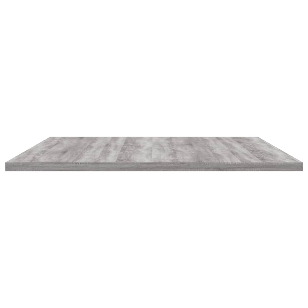 Wall Shelves 4 pcs Grey Sonoma 80x50x1.5 cm Engineered Wood