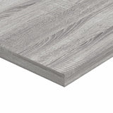 Wall Shelves 4 pcs Grey Sonoma 80x50x1.5 cm Engineered Wood