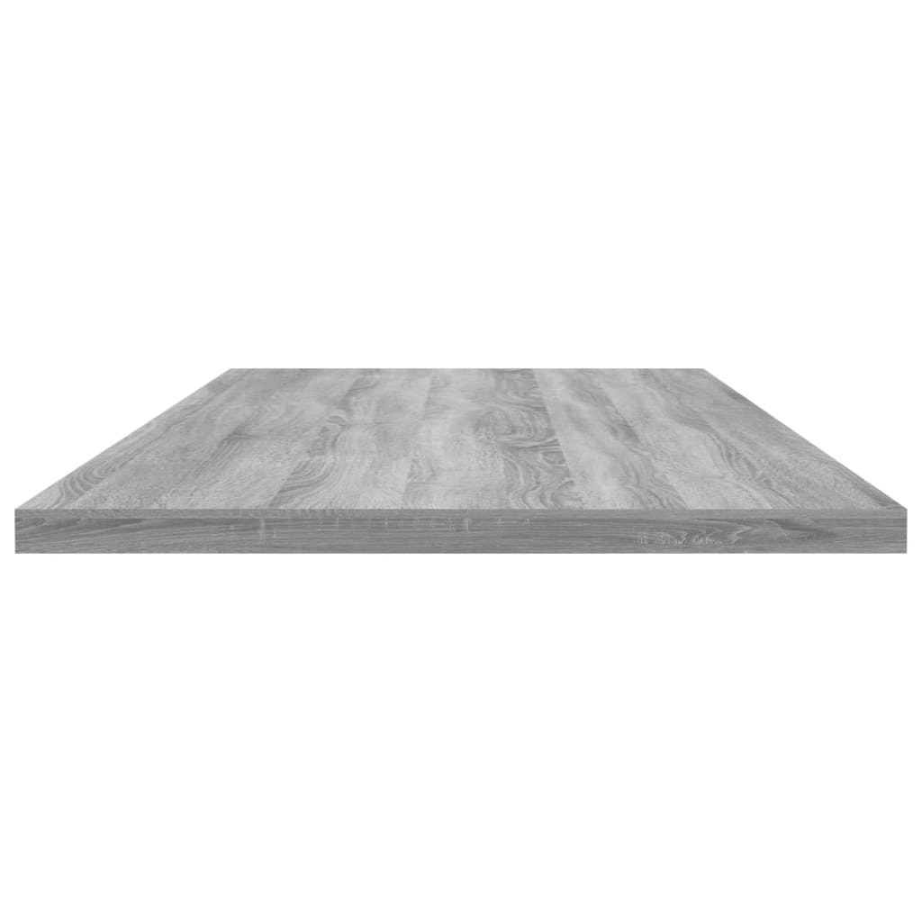 Wall Shelves 4 pcs Grey Sonoma 100x30x1.5 cm Engineered Wood