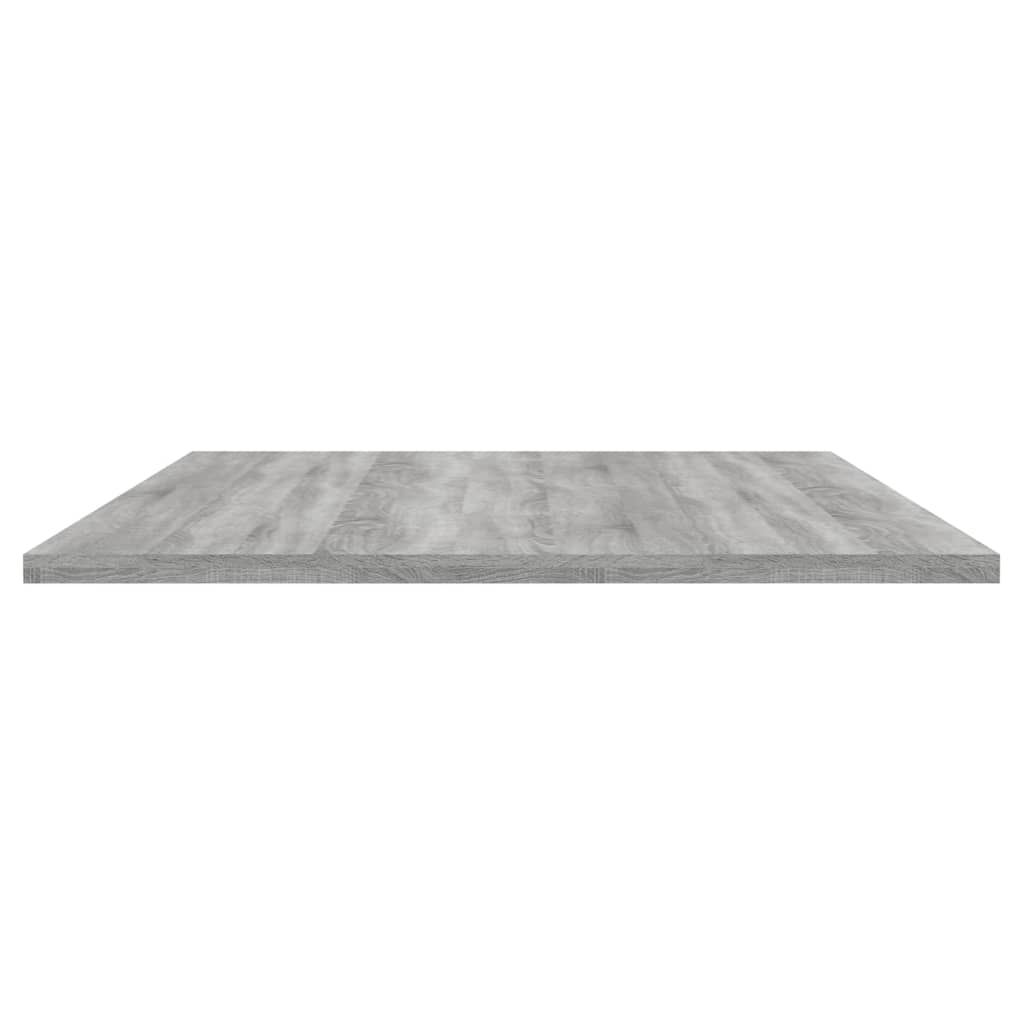 Wall Shelves 4 pcs Grey Sonoma 100x50x1.5 cm Engineered Wood