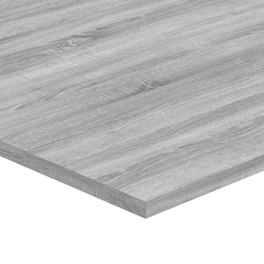 Wall Shelves 4 pcs Grey Sonoma 100x50x1.5 cm Engineered Wood