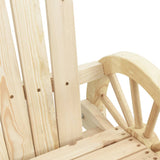 Garden Adirondack Chairs 4 pcs Solid Wood Fir