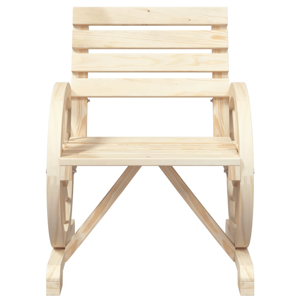 Garden Chair 58x58x78.5 cm Solid Wood Fir