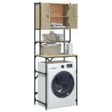 Washing Machine Cabinet Sonoma Oak 68x48.5x194 cm