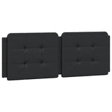 Bed Frame without Mattress Black 140x190 cm Faux Leather