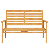 Garden Sofa Bench 120 cm Solid Wood Acacia