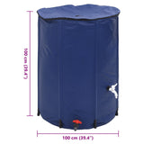 Water Tank with Tap Foldable 750 L PVC