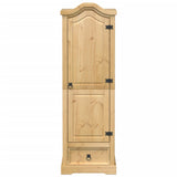 Wardrobe Corona 55x52x170 cm Solid Wood Pine