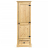 Wardrobe Corona 55x38x170 cm Solid Wood Pine