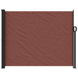 Retractable Side Awning Brown 160x500 cm