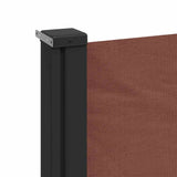 Retractable Side Awning Brown 160x500 cm