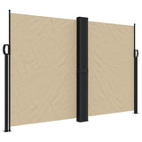 Retractable Side Awning Beige 160x1200 cm