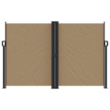 Retractable Side Awning Taupe 160x1200 cm