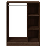 Wardrobe Brown Oak 77x48x102 cm Engineered Wood