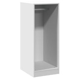 Wardrobe White 48x41x102 cm Engineered Wood