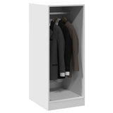 Wardrobe White 48x41x102 cm Engineered Wood