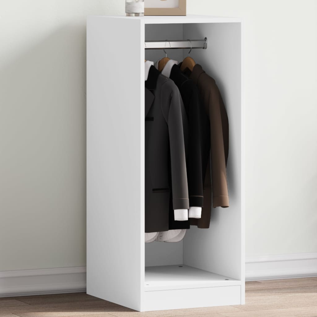 Wardrobe White 48x41x102 cm Engineered Wood