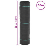 Weed Membrane Black 0.5x50 m PP