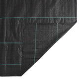 Weed Membrane Black 4x5 m PP