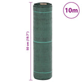 Weed Membrane Green 0.5x10 m PP