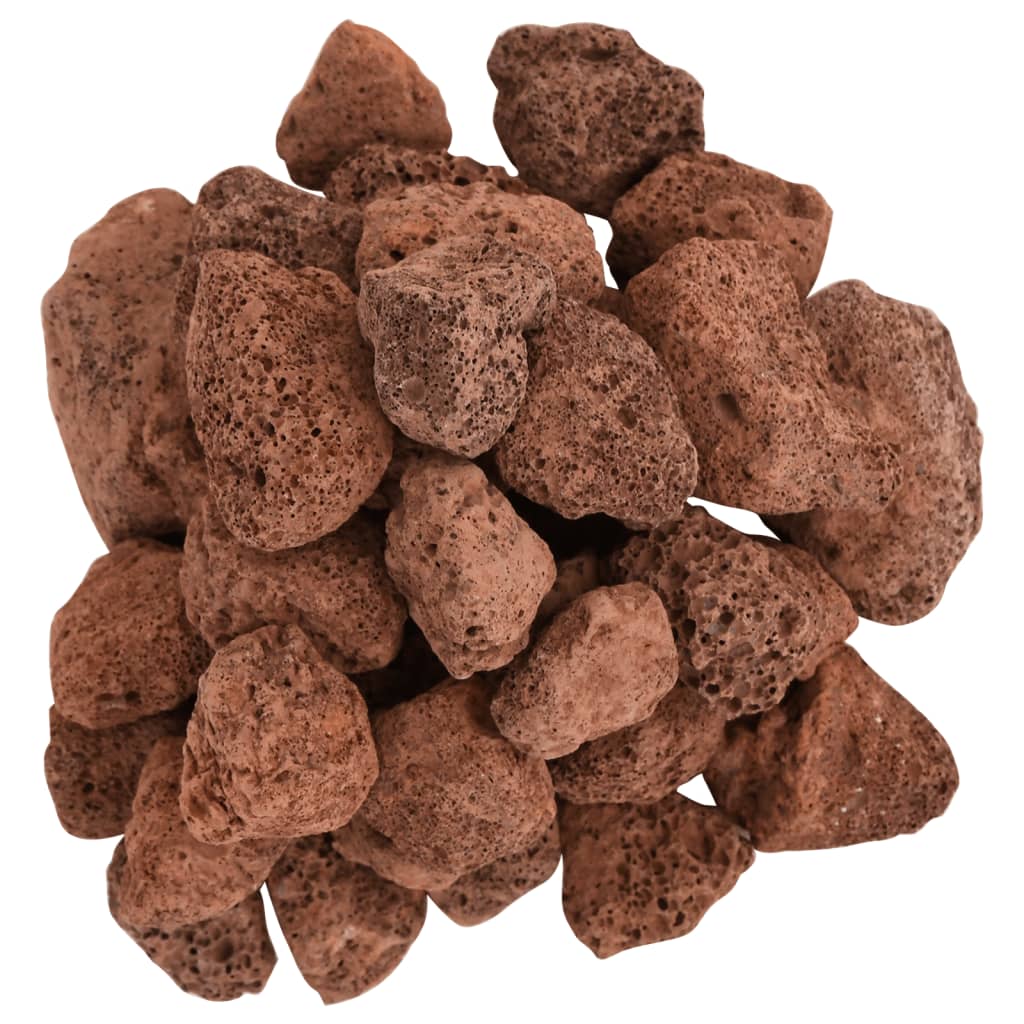 Volcanic Rocks 25 kg Red 3-5 cm