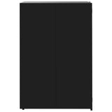 Wheelie Bin Storage for Single Bin Black 69x79x117 cm Steel