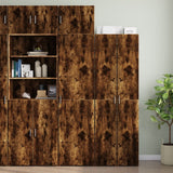 Wall Cabinet Smoked Oak 50x42.5x40 cm Engineered Wood