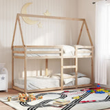 Bunk Bed without Mattress 90x190 cm Single Solid Wood Pine