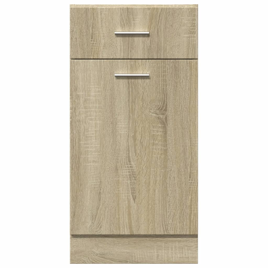 Drawer Bottom Cabinet Lyon Sonoma Oak 40x46x81.5 cm Engineered Wood