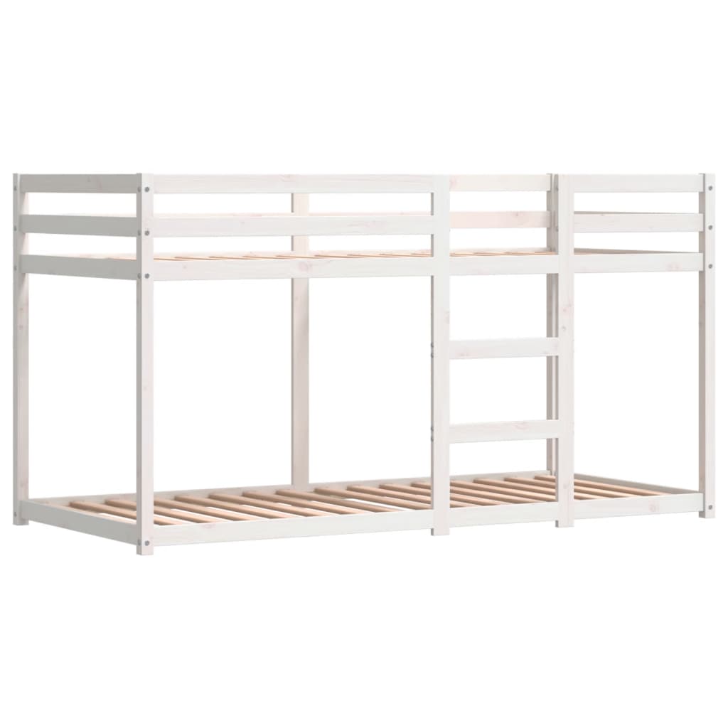 Bunk Bed without Mattress Blue 80x200 cm Solid Wood Pine