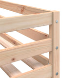 Bunk Bed without Mattress Blue 90x190 cm Single Solid Wood Pine