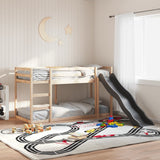 Bunk Bed with Slide&Ladder without Mattress 90x200 cm