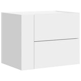 Wall-mounted Bedside Cabinet White 45x30x35 cm