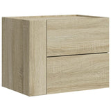 Wall-mounted Bedside Cabinets 2 pcs Sonoma Oak 45x30x35 cm