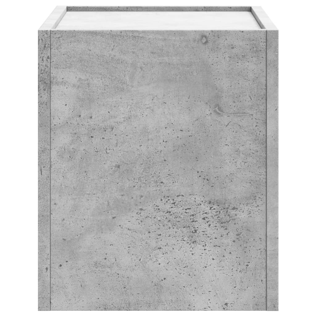 Wall-mounted Bedside Cabinets 2 pcs Concrete Grey 45x30x35 cm