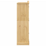 Wardrobe Corona 151.5x52x186 cm Solid Wood Pine