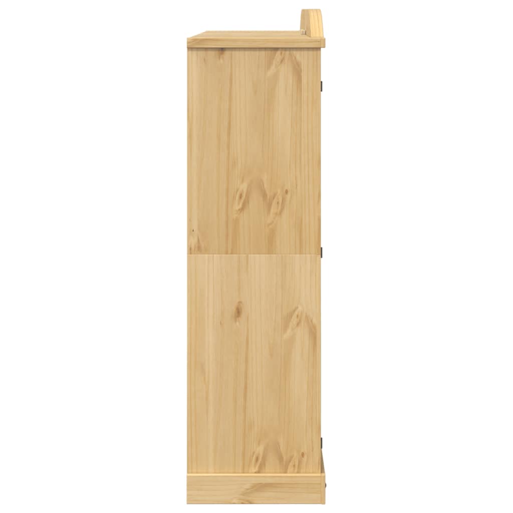 Wardrobe Corona 194x52x186 cm Solid Wood Pine