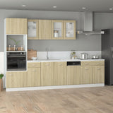 Dishwasher Panel Lyon Sonoma Oak 45x3x67 cm Engineered Wood