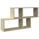 Wall Shelf Sonoma Oak 100x20x53 cm Engineered Wood