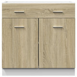 Drawer Bottom Cabinet Lyon Sonoma Oak 80x46x81.5 cm Engineered Wood