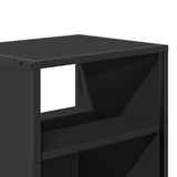 Wall-mounted Bedside Cabinets 2 pcs Black 40x31x39.5 cm