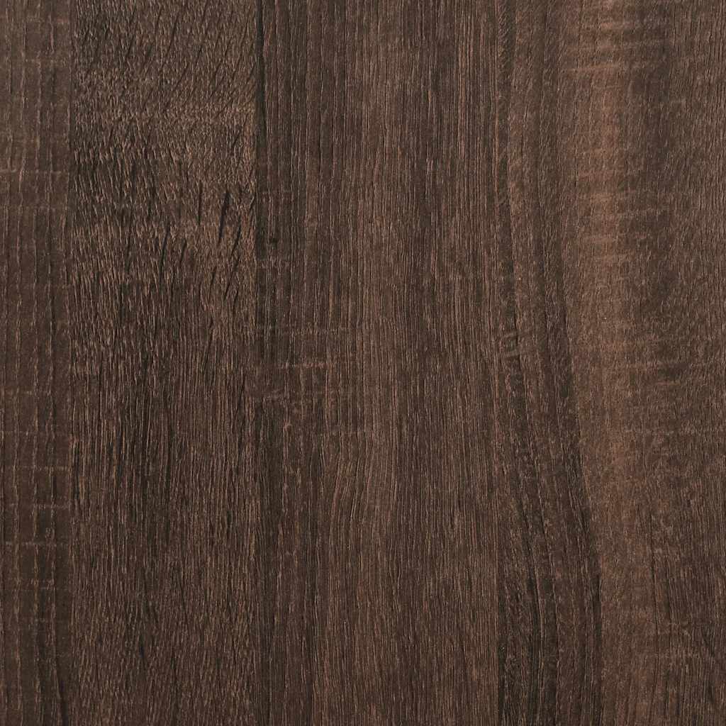 Wardrobe Brown Oak 90x50x180 cm Engineered Wood