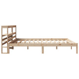 Bed Frame without Mattress 180x200 cm Super King Solid Wood Pine