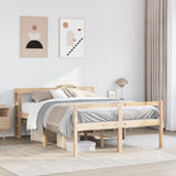 Senior Bed with Headboard without Mattress 140x190 cm