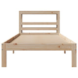 Bed Frame with Headboard without Mattress 90x190 cm Single