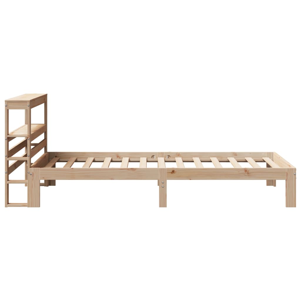 Bed Frame with Headboard without Mattress 90x190 cm Single